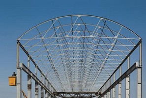 Estrutura metálica para fachada de edifício Estrutura metálica para fachada de edifício