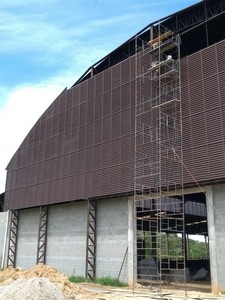 Veneziana industrial metálica