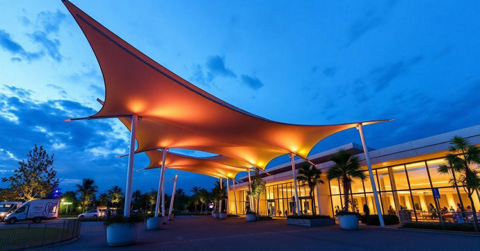 Cobertura Tensionada: Estruturas Modernas e Dur&aacute;veis