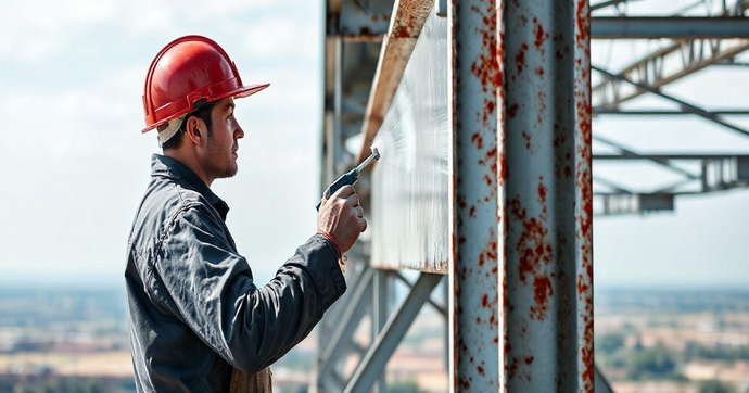 Pintura Estrutura Met&aacute;lica: Dicas Essenciais