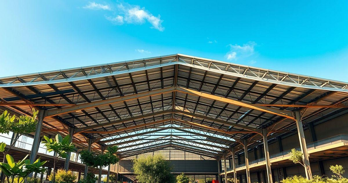 Cobertura de Estrutura Met&aacute;lica: Vantagens e Aplica&ccedil;&otilde;es