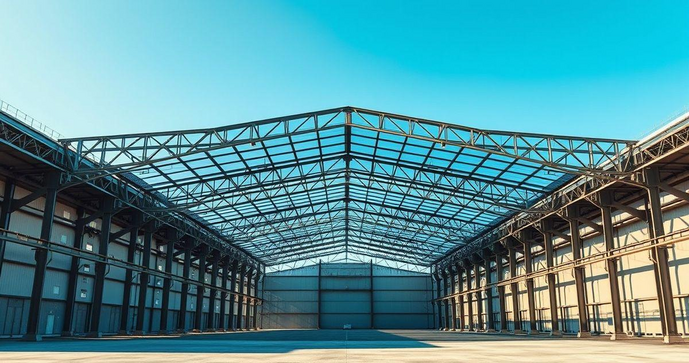 Estrutura Met&aacute;lica para Galp&atilde;o Eficiente