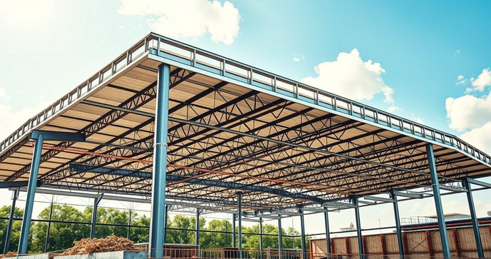 Como escolher a melhor estrutura met&aacute;lica para telhados