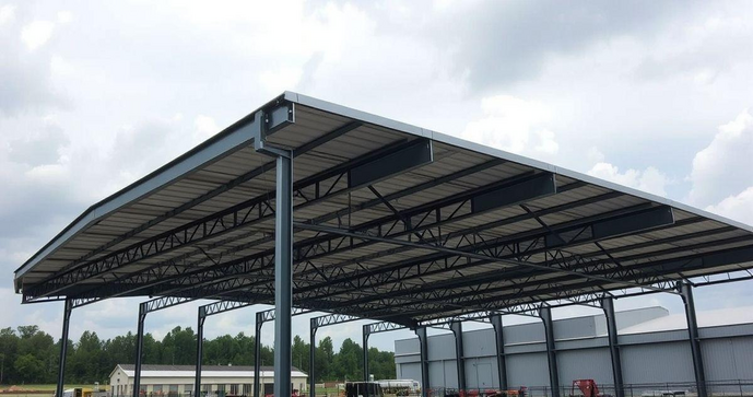 Estrutura met&aacute;lica para cobertura: Vantagens e Tipos Dispon&iacute;veis