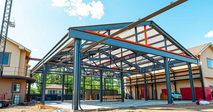 Estrutura Met&aacute;lica Residencial: Vantagens e Dicas de Constru&ccedil;&atilde;o