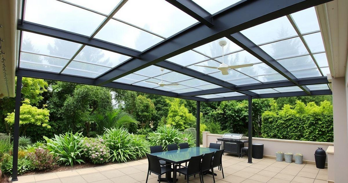 Cobertura &aacute;rea externa policarbonato: vantagens e dicas de instala&ccedil;&atilde;o