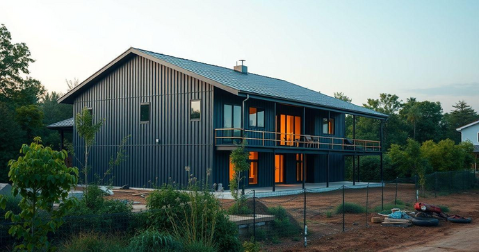 Estrutura Met&aacute;lica Residencial como Solu&ccedil;&atilde;o Inovadora para sua Obra