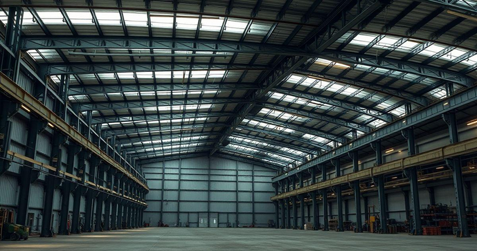 Galp&atilde;o de Estrutura Met&aacute;lica &eacute; a Solu&ccedil;&atilde;o Ideal para Armazenagem e Ind&uacute;stria