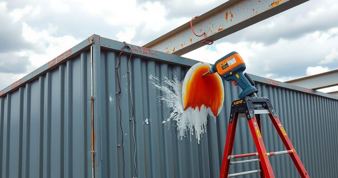 Pintura Estrutura Met&aacute;lica: Como Garantir Durabilidade e Est&eacute;tica