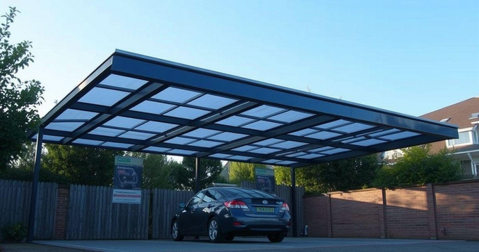 Como escolher a melhor cobertura de garagem em policarbonato para sua casa