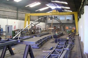 Fabricação de estruturas metálicas